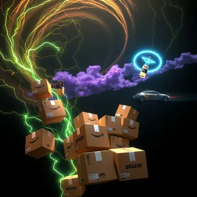 Tech Titans Rise, But Dow's Downbeat Mood Persists