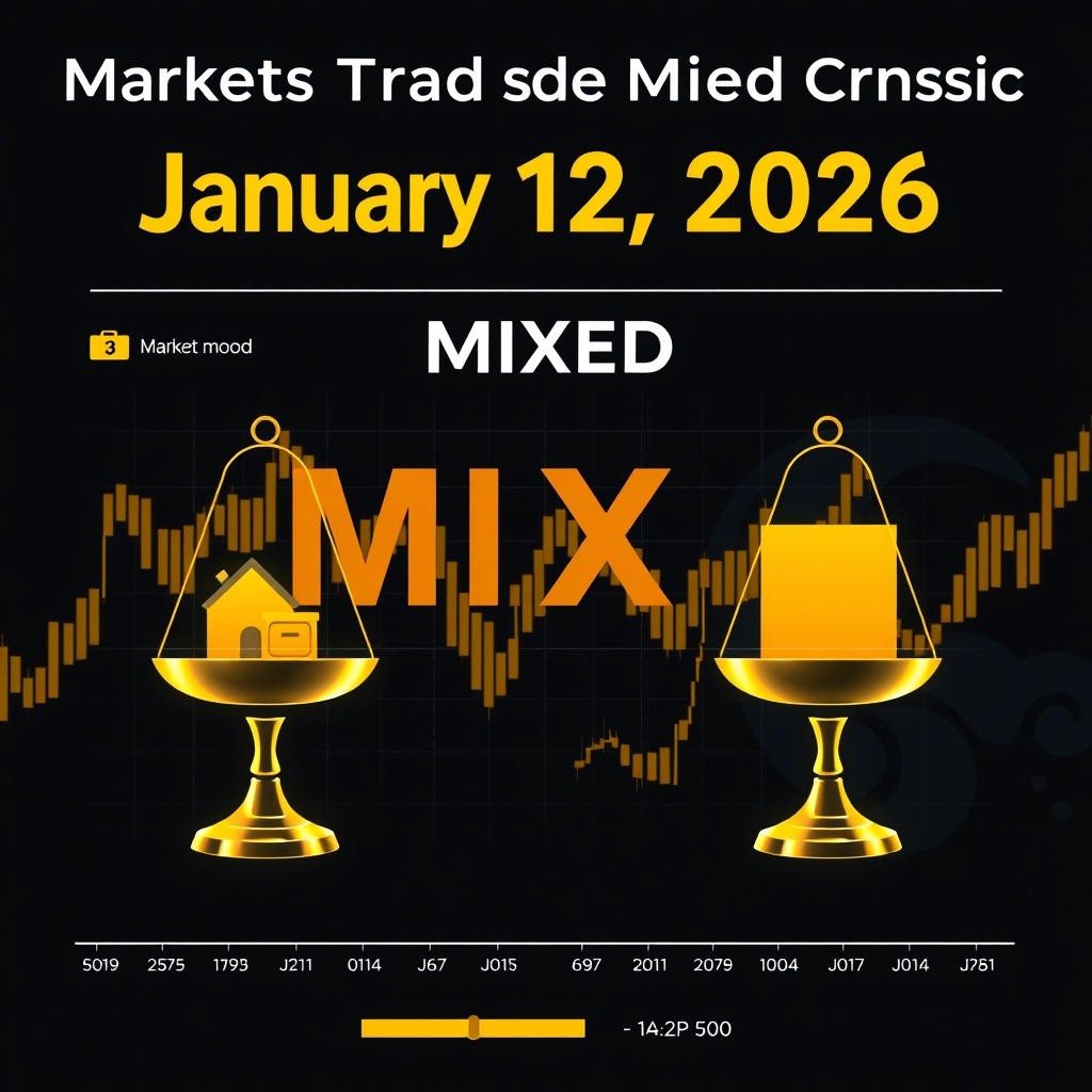 Markets Trade Mixed in Choppy Session